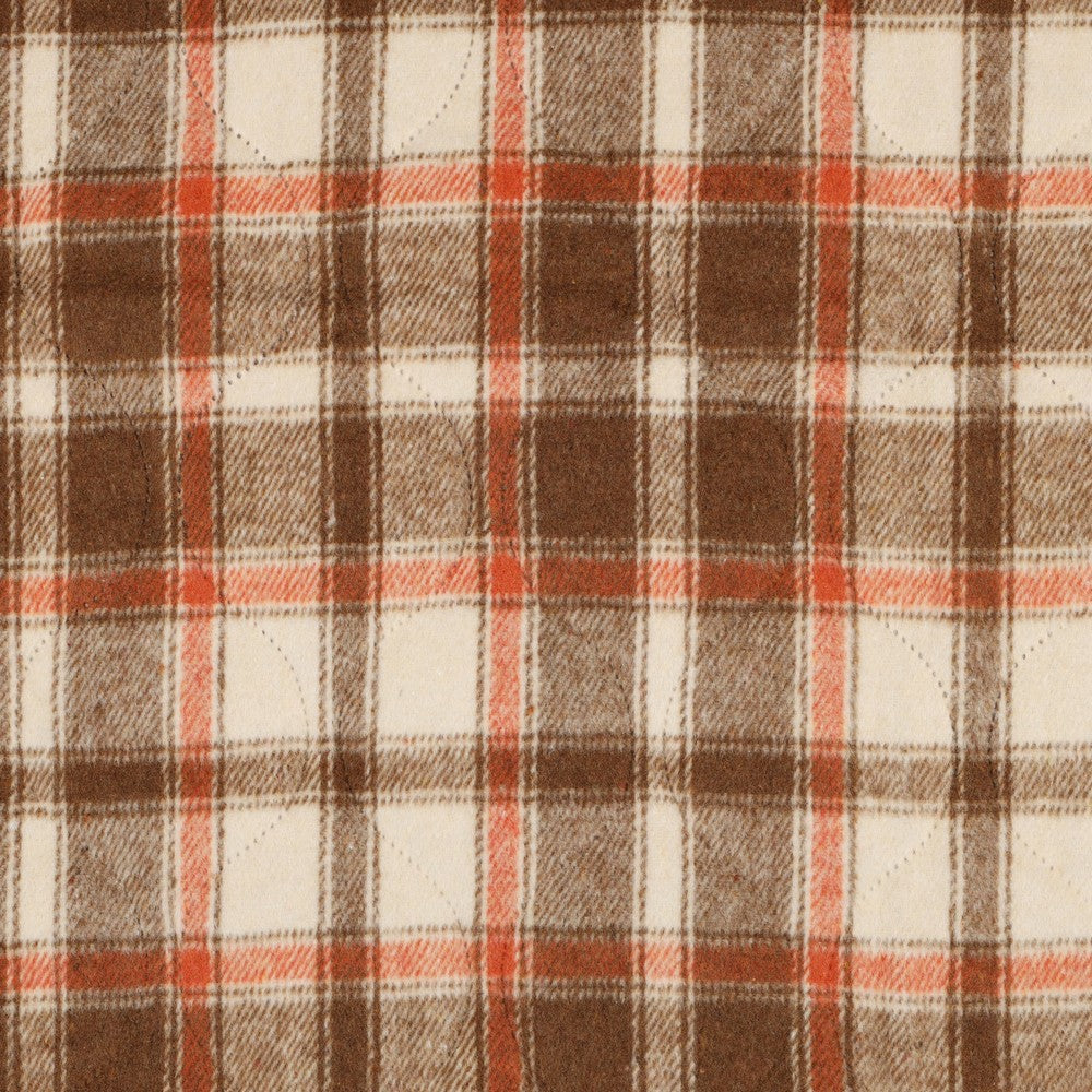 Flanelle Tartan matelassée POPPY
