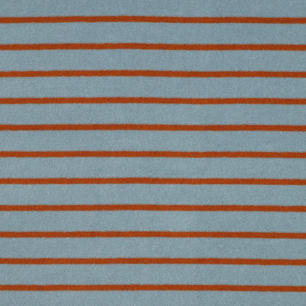 Jersey éponge rayé POPPY