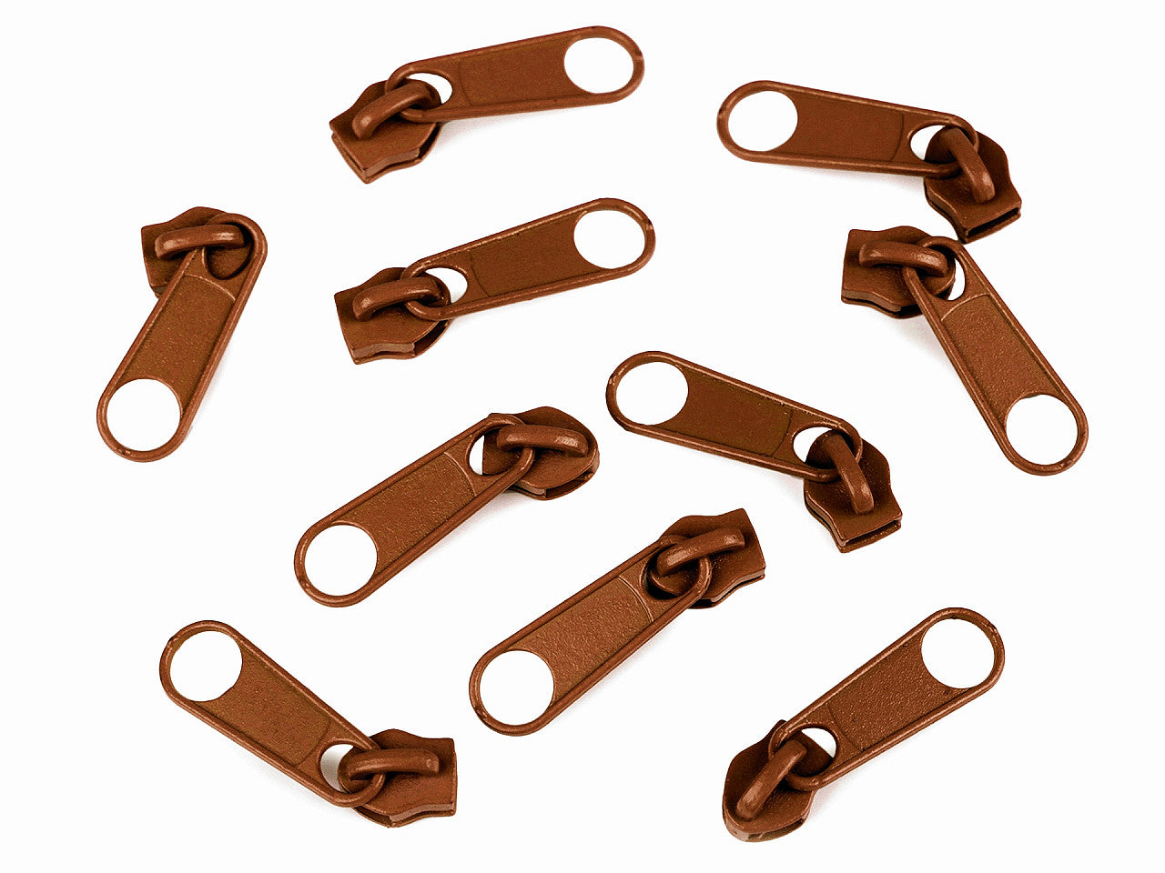 Curseurs pour fermeture à glissière No 5 (par sachet de 10)