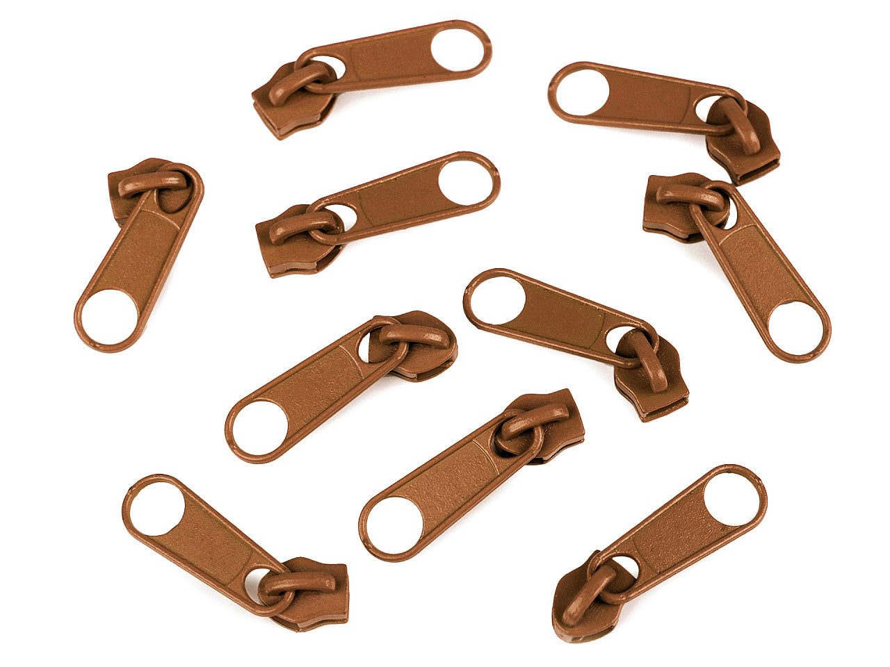 Curseurs pour fermeture à glissière No 5 (par sachet de 10)