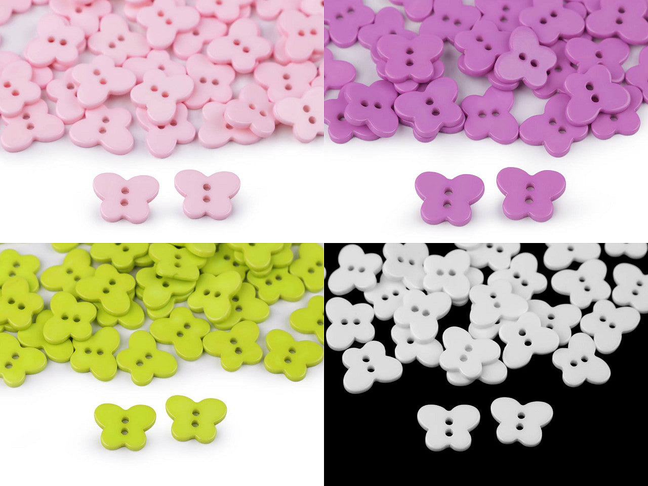 Bouton Papillon, taille 26"