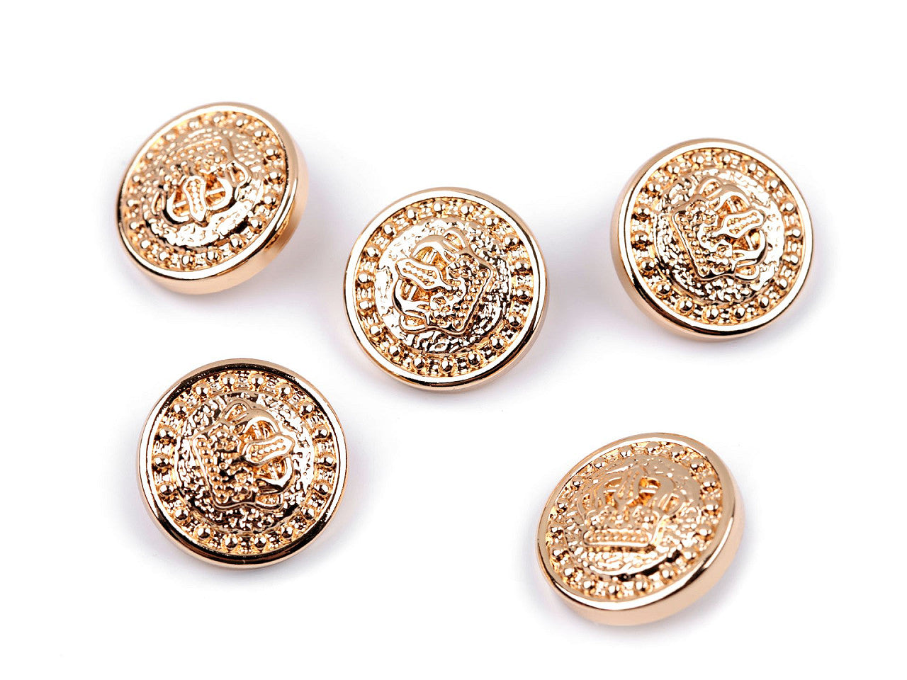 Bouton métallique, taille 24', 32'