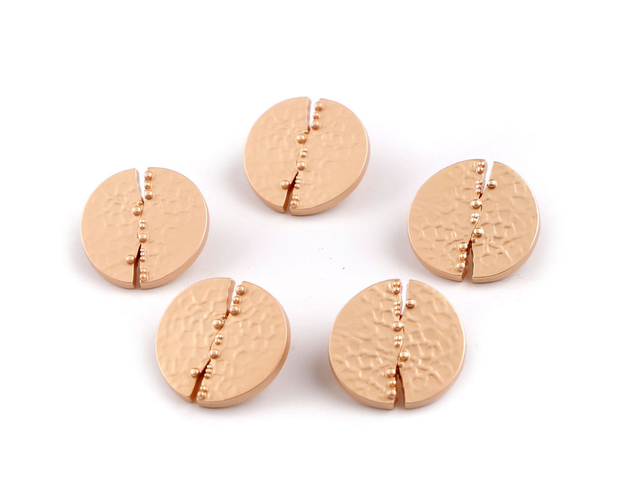 Bouton métallique, taille 28'