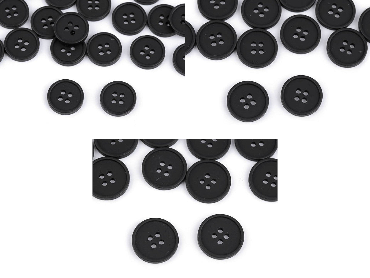 Bouton, taille 24', 28', 32', 36'