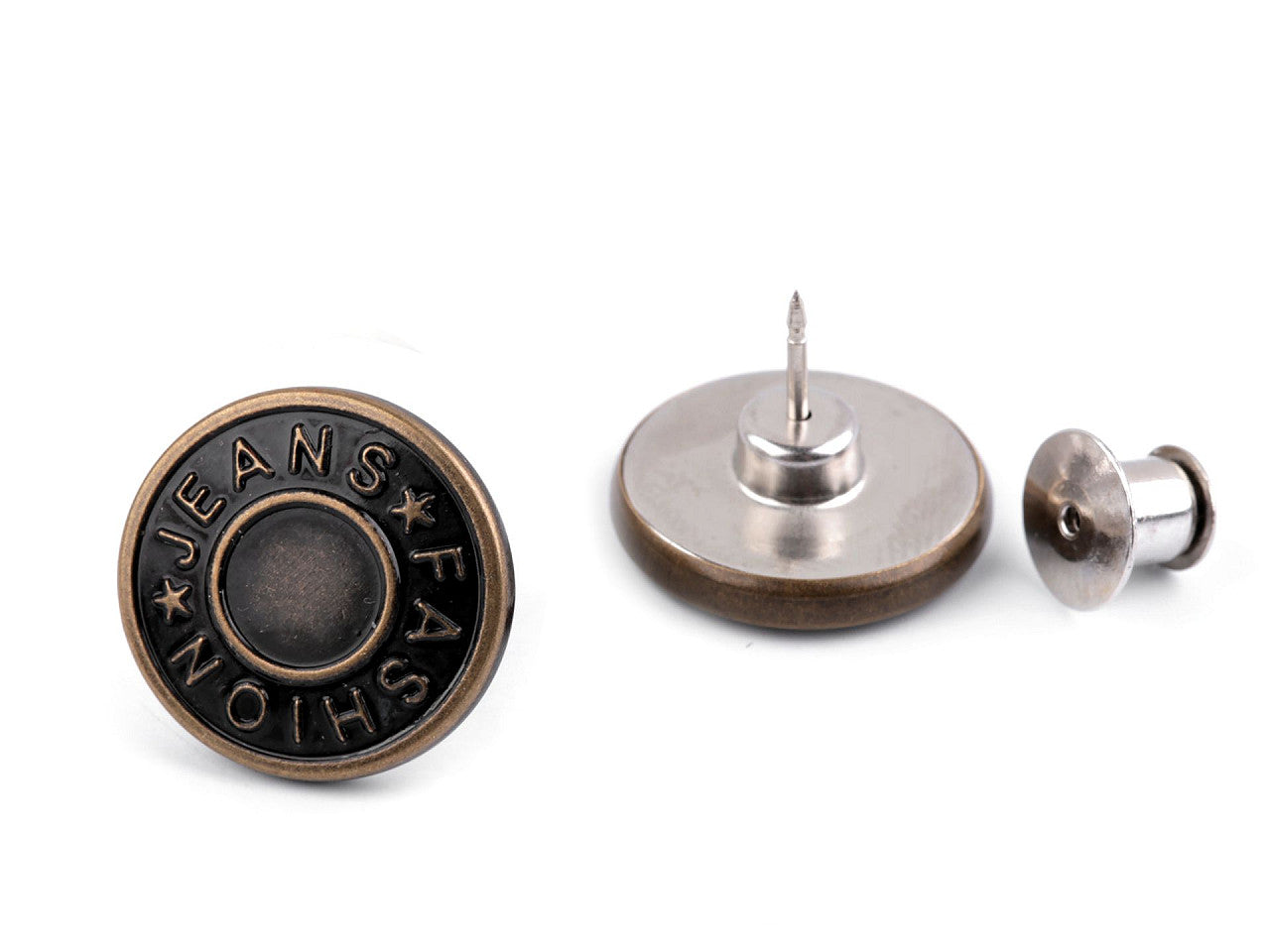 Bouton pour jeans, taille amovible 32"