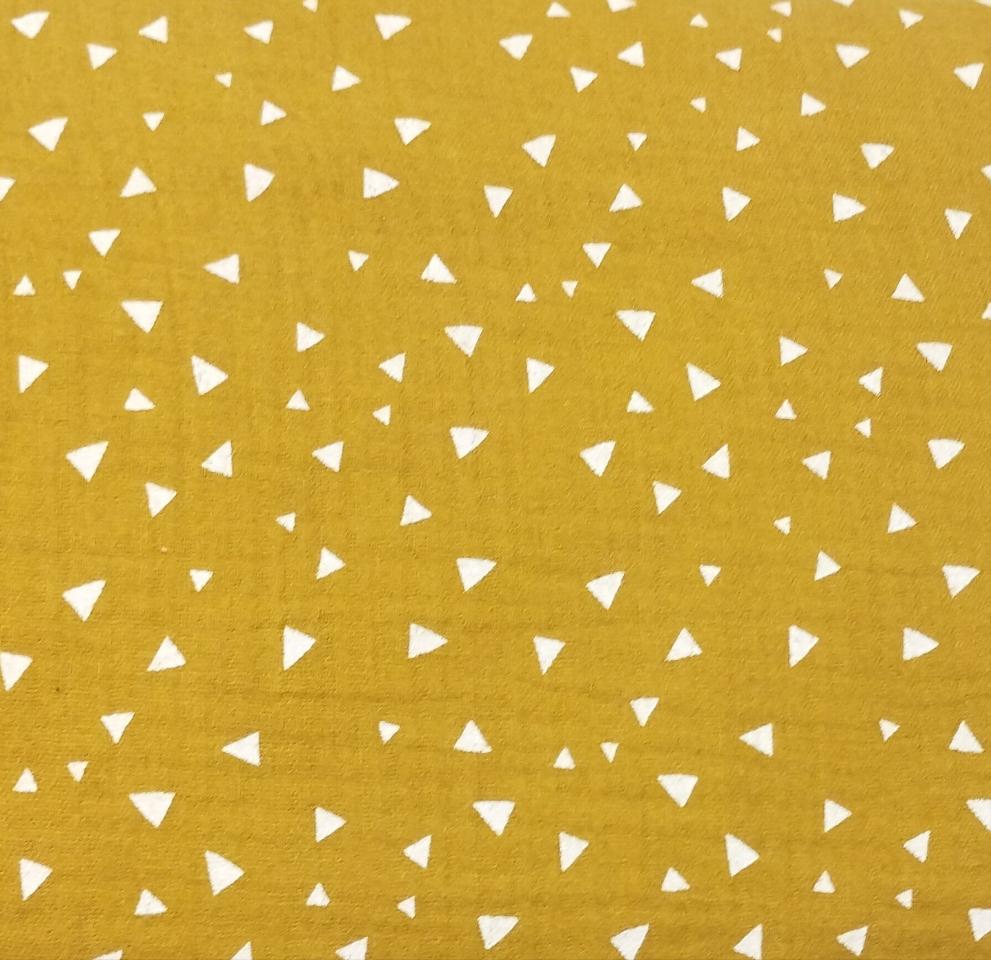 Double gaze imprimée Oekotex