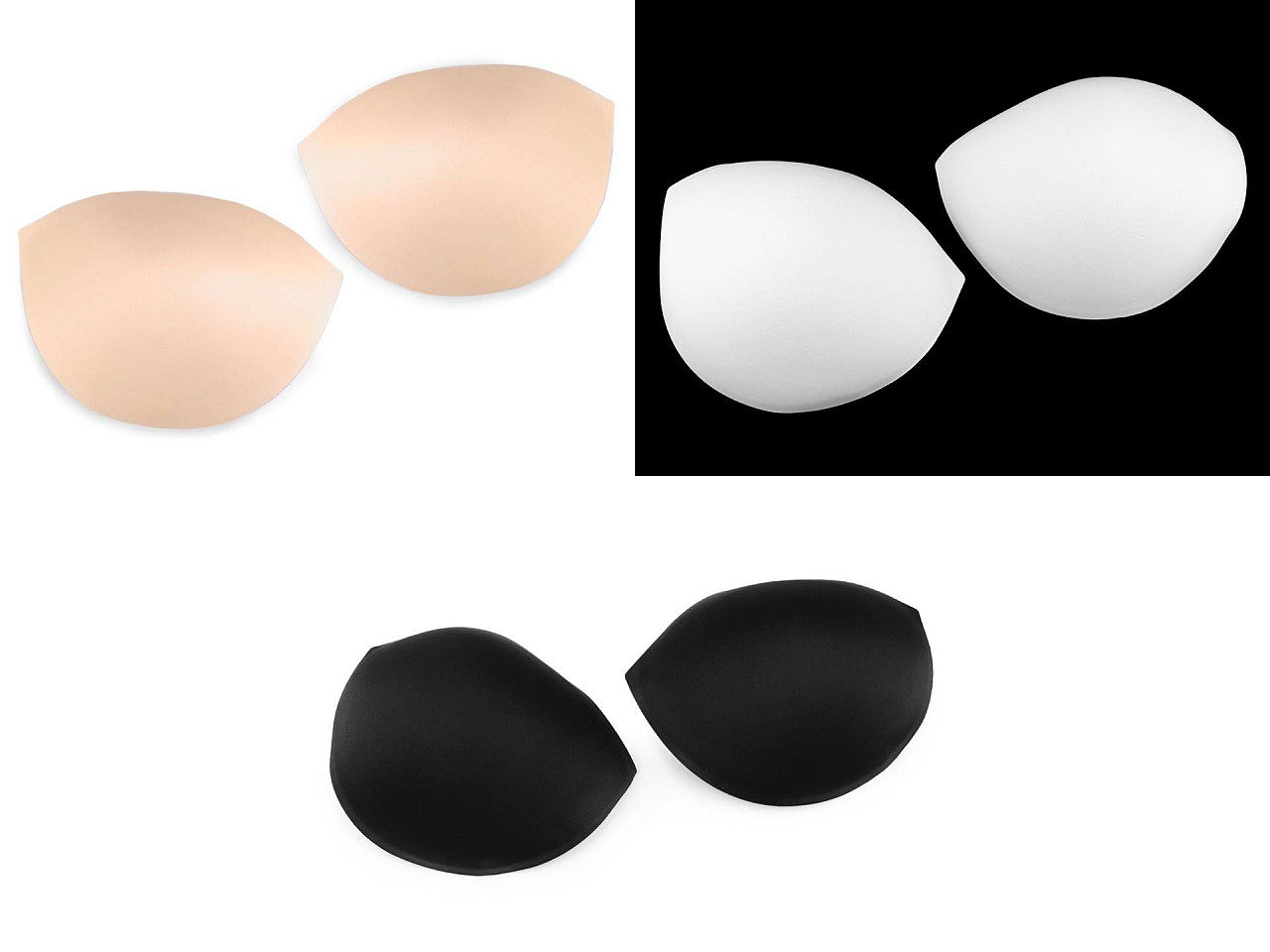 Coussinets de soutien-gorge pour maillots de bain/corsets, taille 42