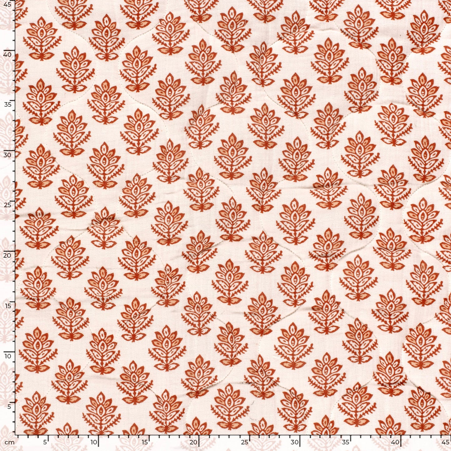 Double gaze matelassée double face Oekotex