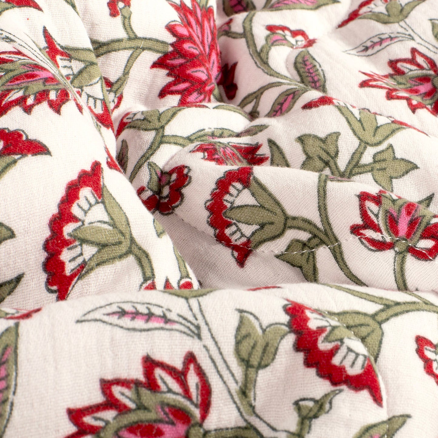 Double gaze matelassée double face Oekotex