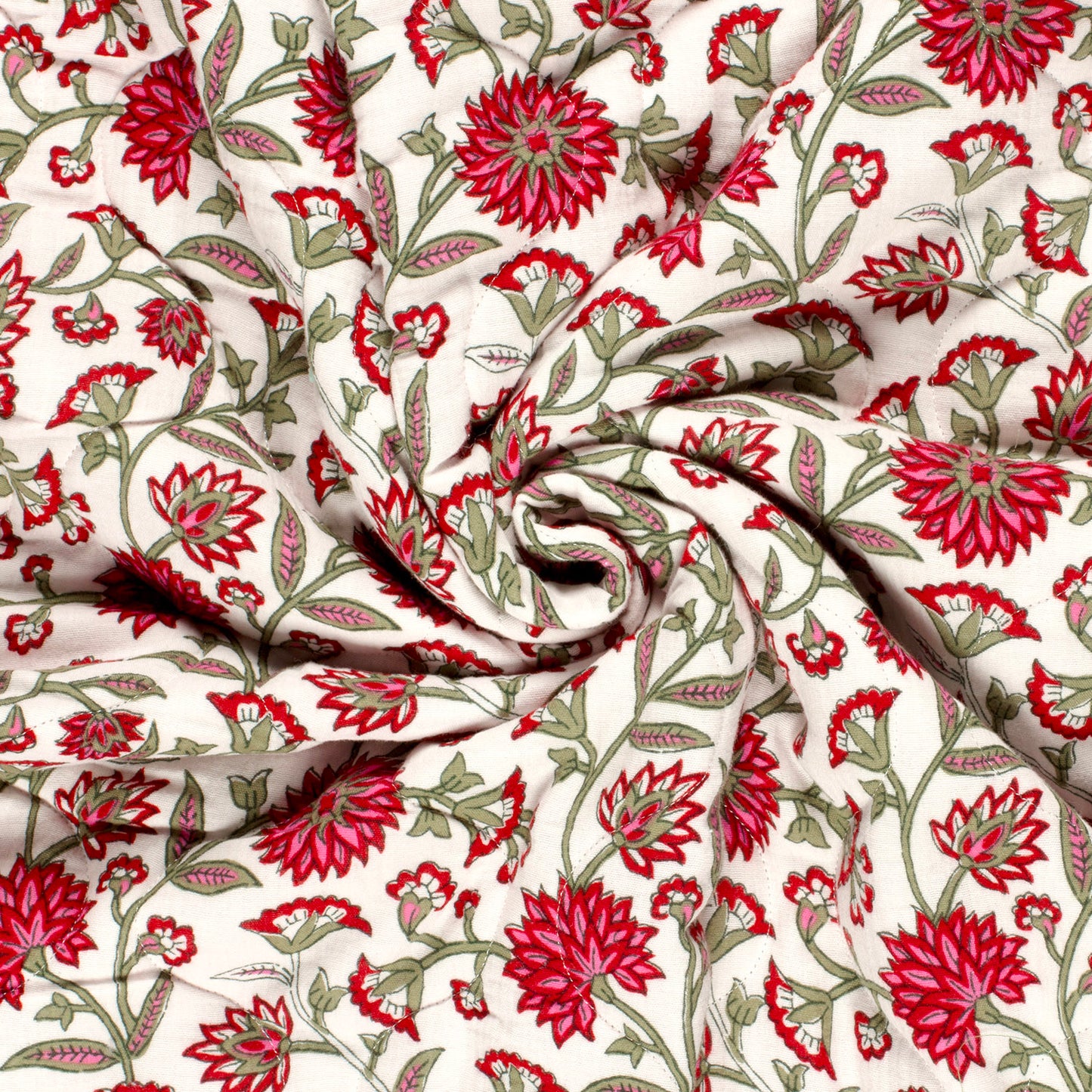 Double gaze matelassée double face Oekotex