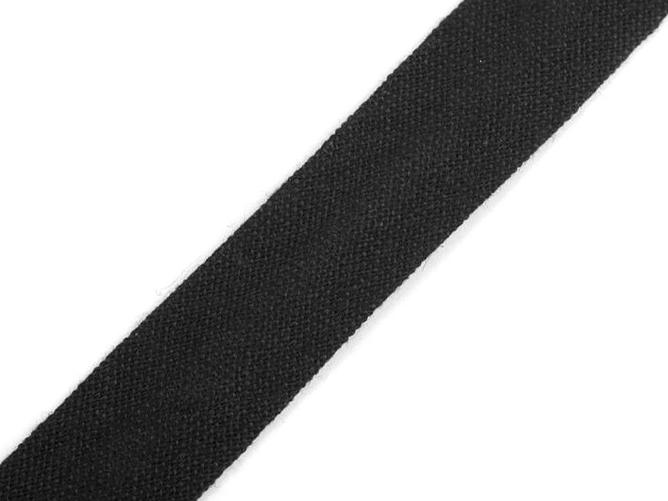Biais simple en coton, largeur 14 mm