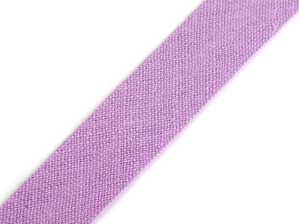 Biais simple en coton, largeur 14 mm