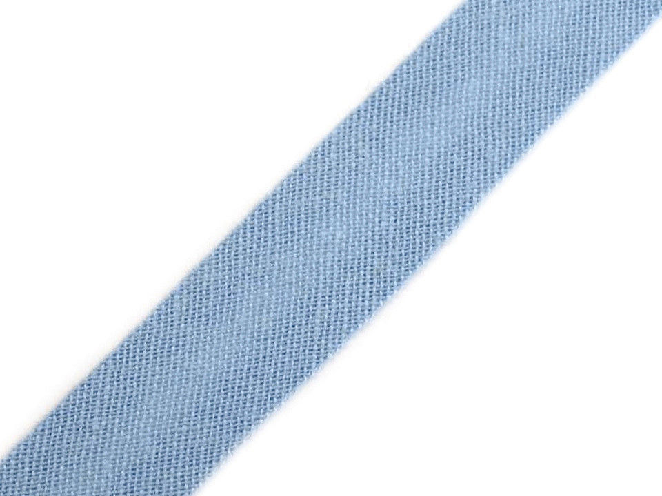 Biais simple en coton, largeur 14 mm