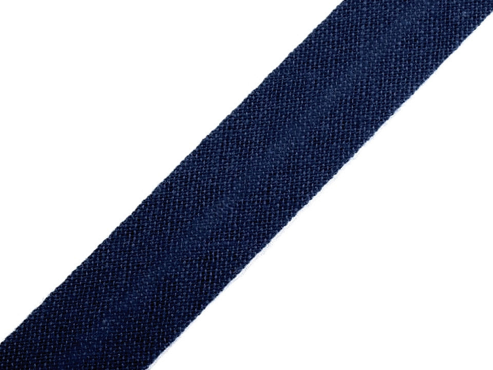 Biais simple en coton, largeur 14 mm
