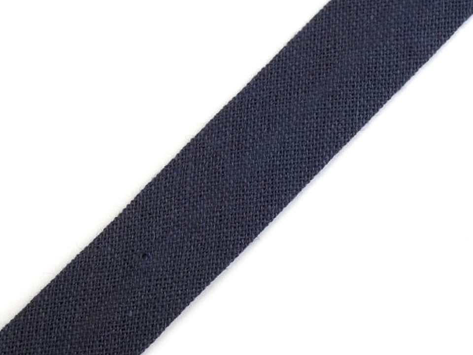 Biais simple en coton, largeur 14 mm