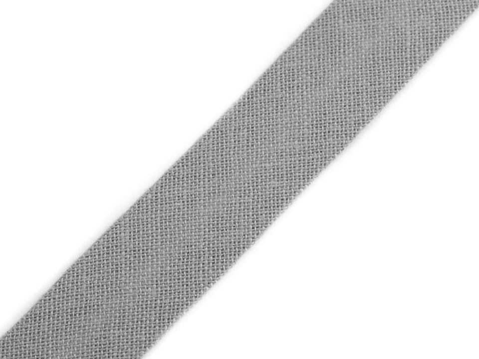 Biais simple en coton, largeur 14 mm