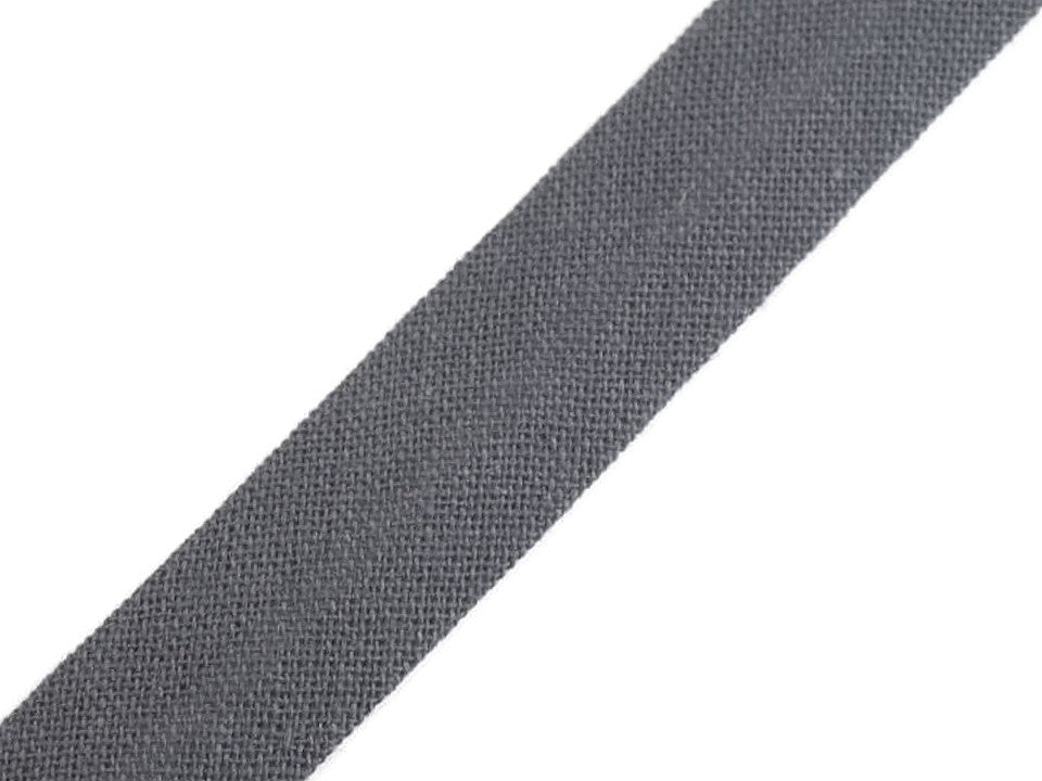 Biais simple en coton, largeur 14 mm