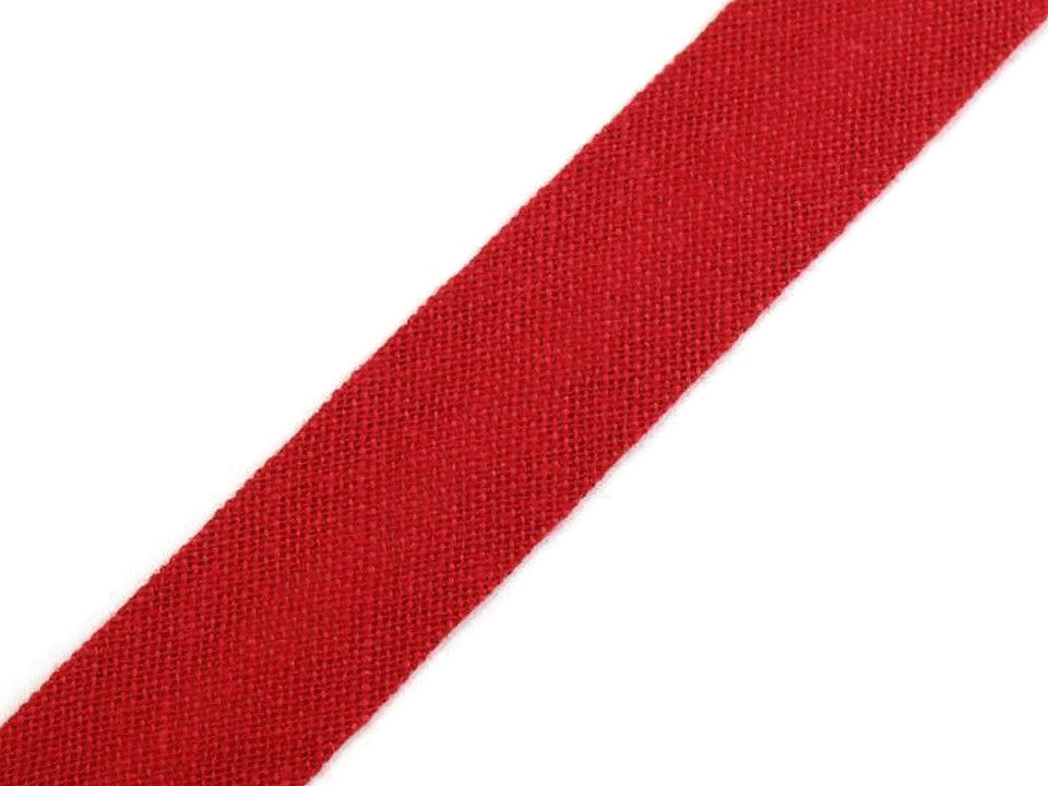 Biais simple en coton, largeur 14 mm