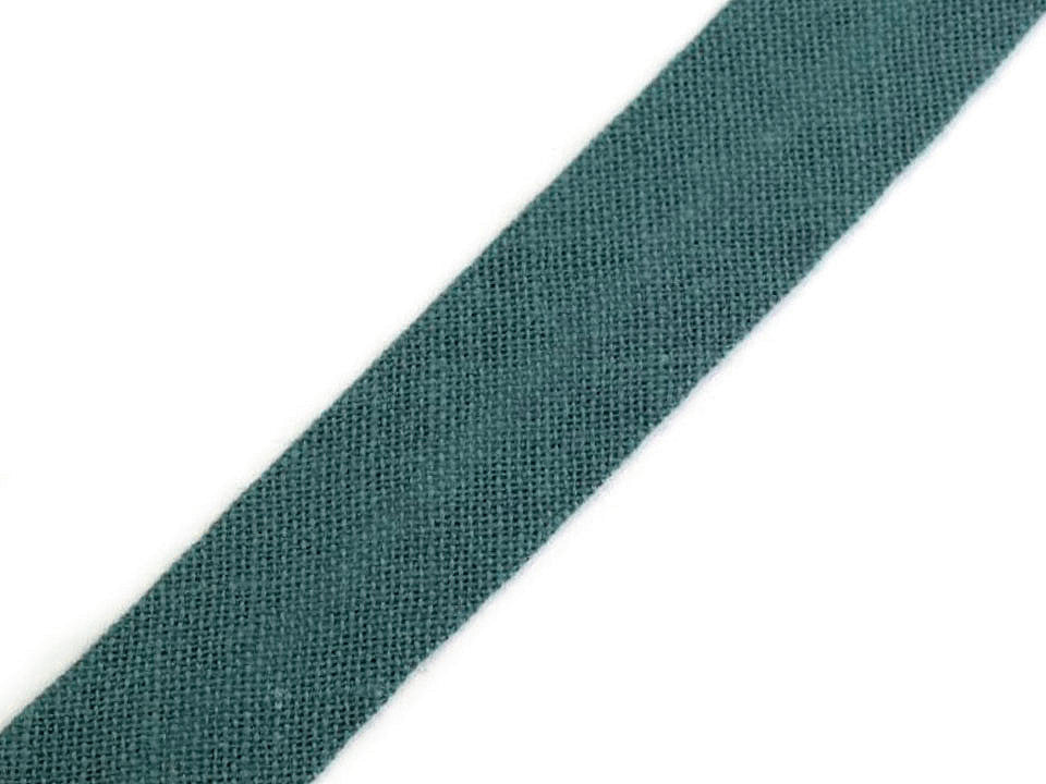 Biais simple en coton, largeur 14 mm
