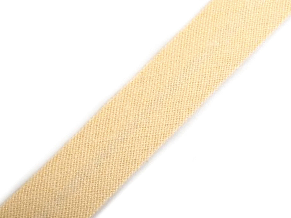 Biais simple en coton, largeur 14 mm