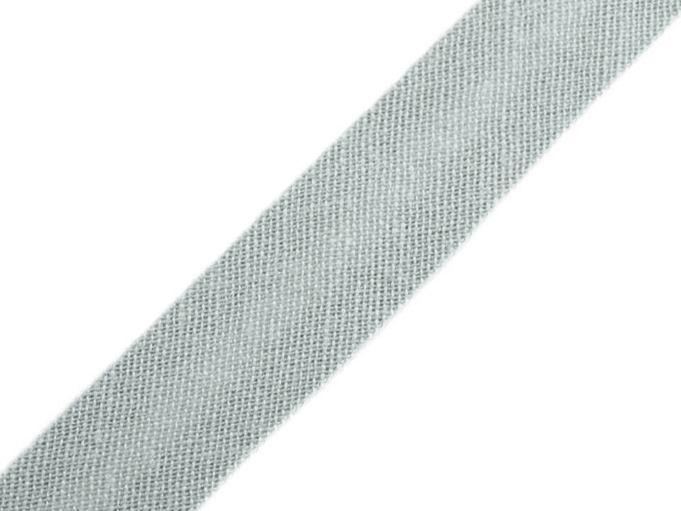 Biais simple en coton, largeur 14 mm
