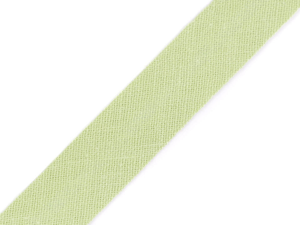Biais simple en coton, largeur 14 mm
