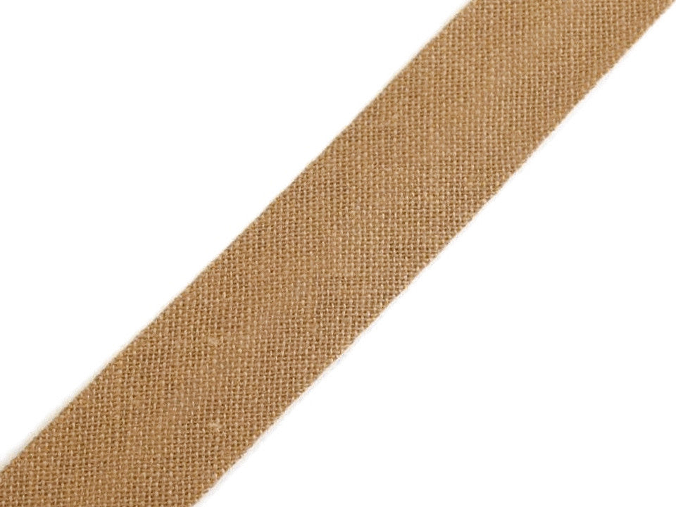 Biais simple en coton, largeur 14 mm