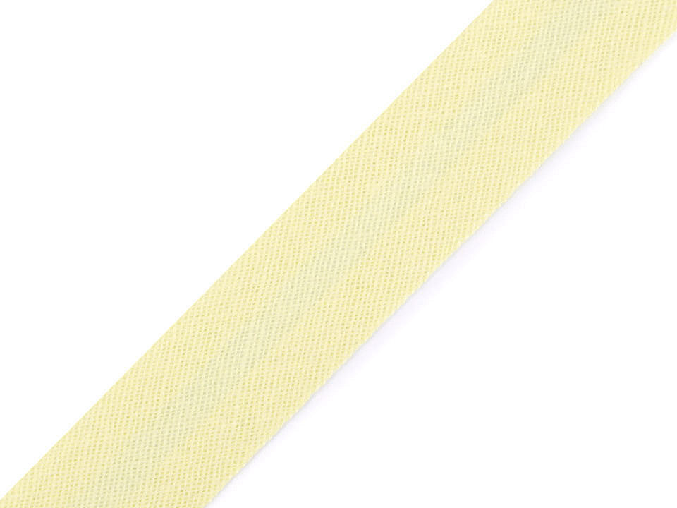 Biais simple en coton, largeur 14 mm