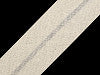 Schlichtes Baumwollschrägband 20 mm