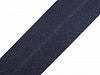Schlichtes Baumwollschrägband 20 mm