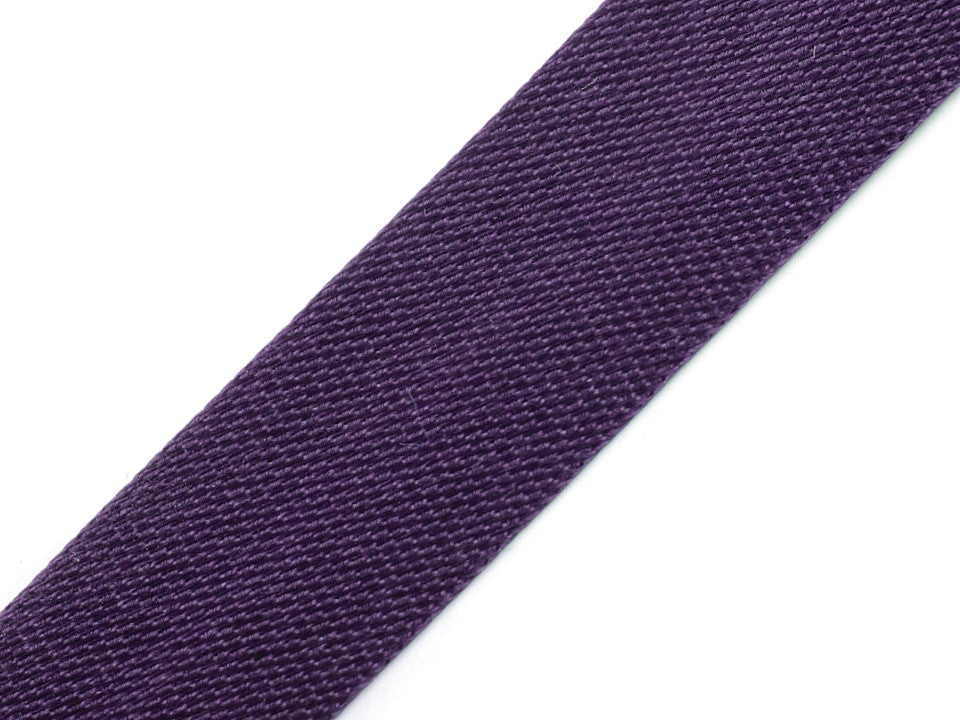 Biais satiné, largeur pliée 15 mm