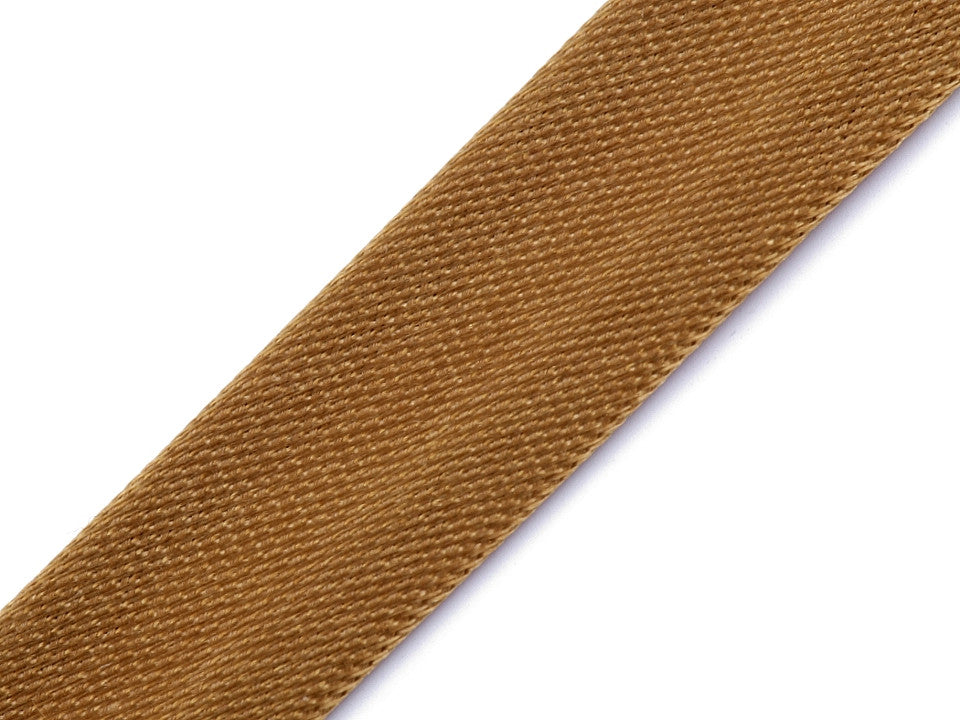 Biais satiné, largeur pliée 15 mm