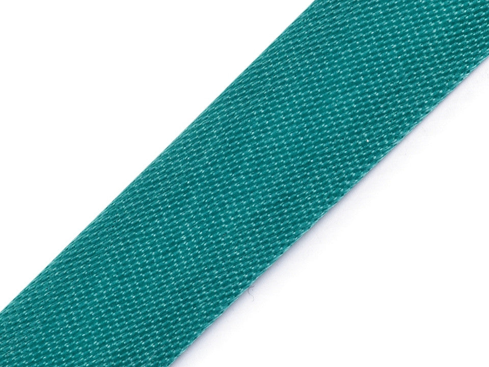 Biais satiné, largeur pliée 15 mm