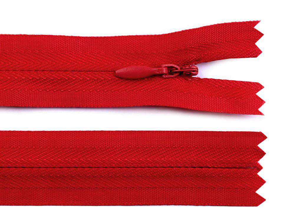 Fermeture à glissière invisible No 3, longueur 22 cm
