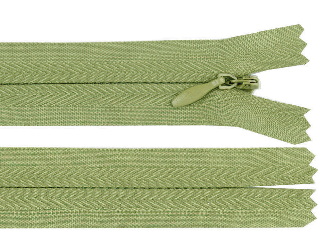 Fermeture à glissière invisible No 3, longueur 22 cm