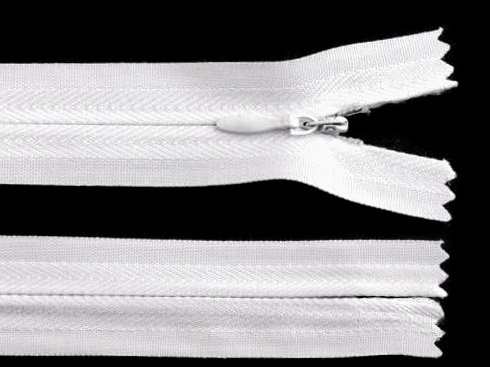 Fermeture à glissière invisible No 3, longueur 25 cm