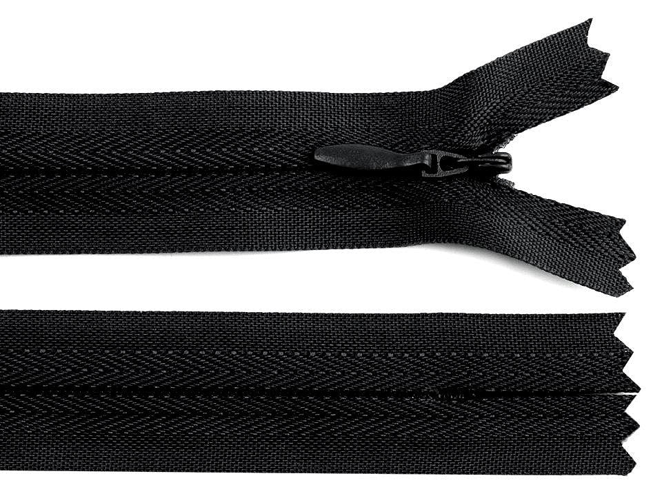 Fermeture à glissière invisible No 3, longueur 45 cm