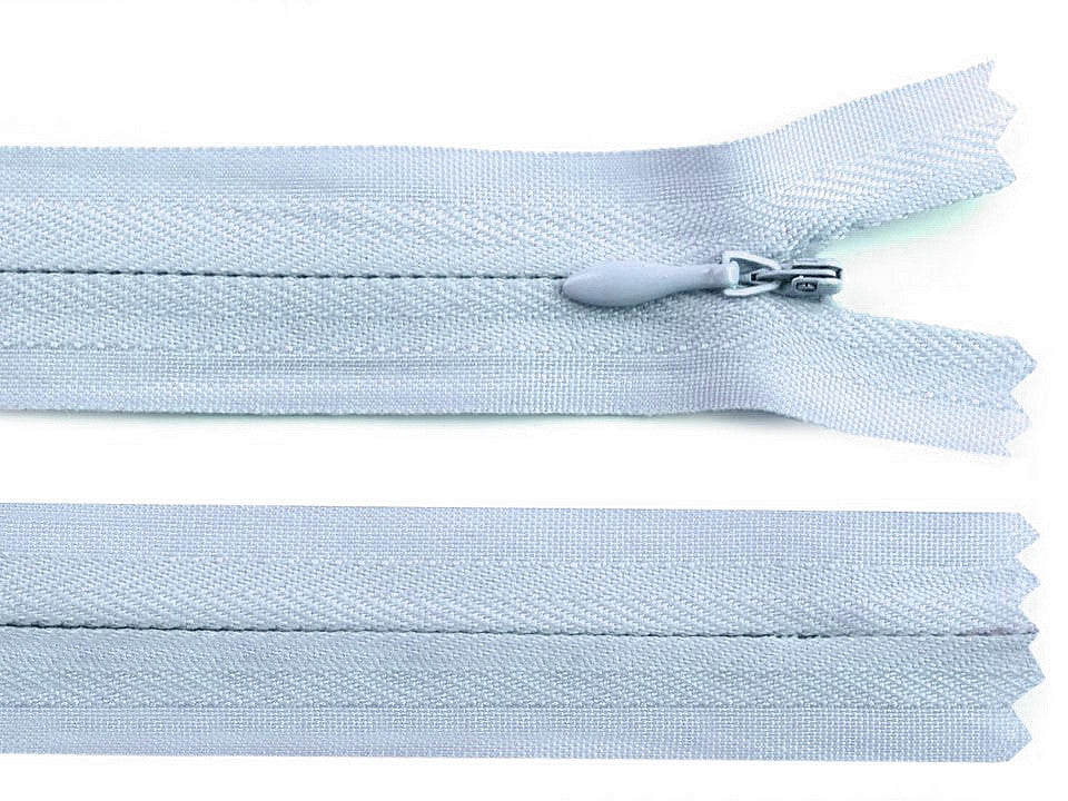 Fermeture à glissière invisible No 3, longueur 50 cm