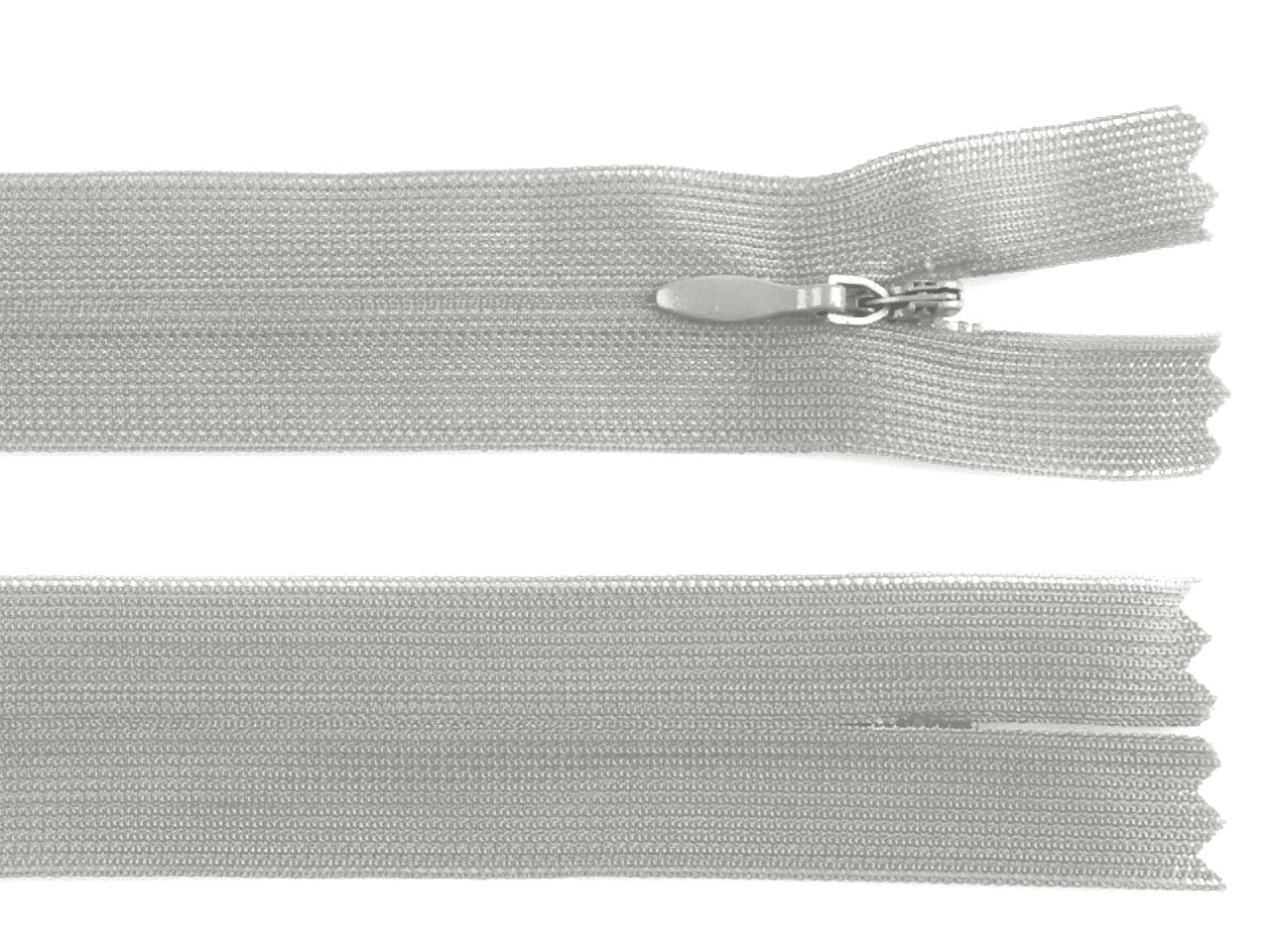 Fermeture à glissière invisible en nylon No 3, longueur 50 cm, Dederon