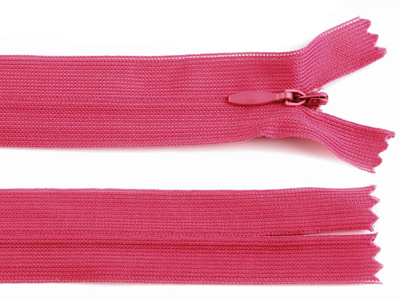 Fermeture à glissière invisible en nylon No 3, longueur 50 cm, Dederon