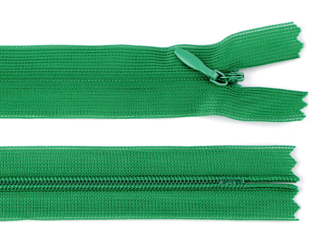 Fermeture à glissière invisible en nylon No 3, longueur 40 cm, Dederon