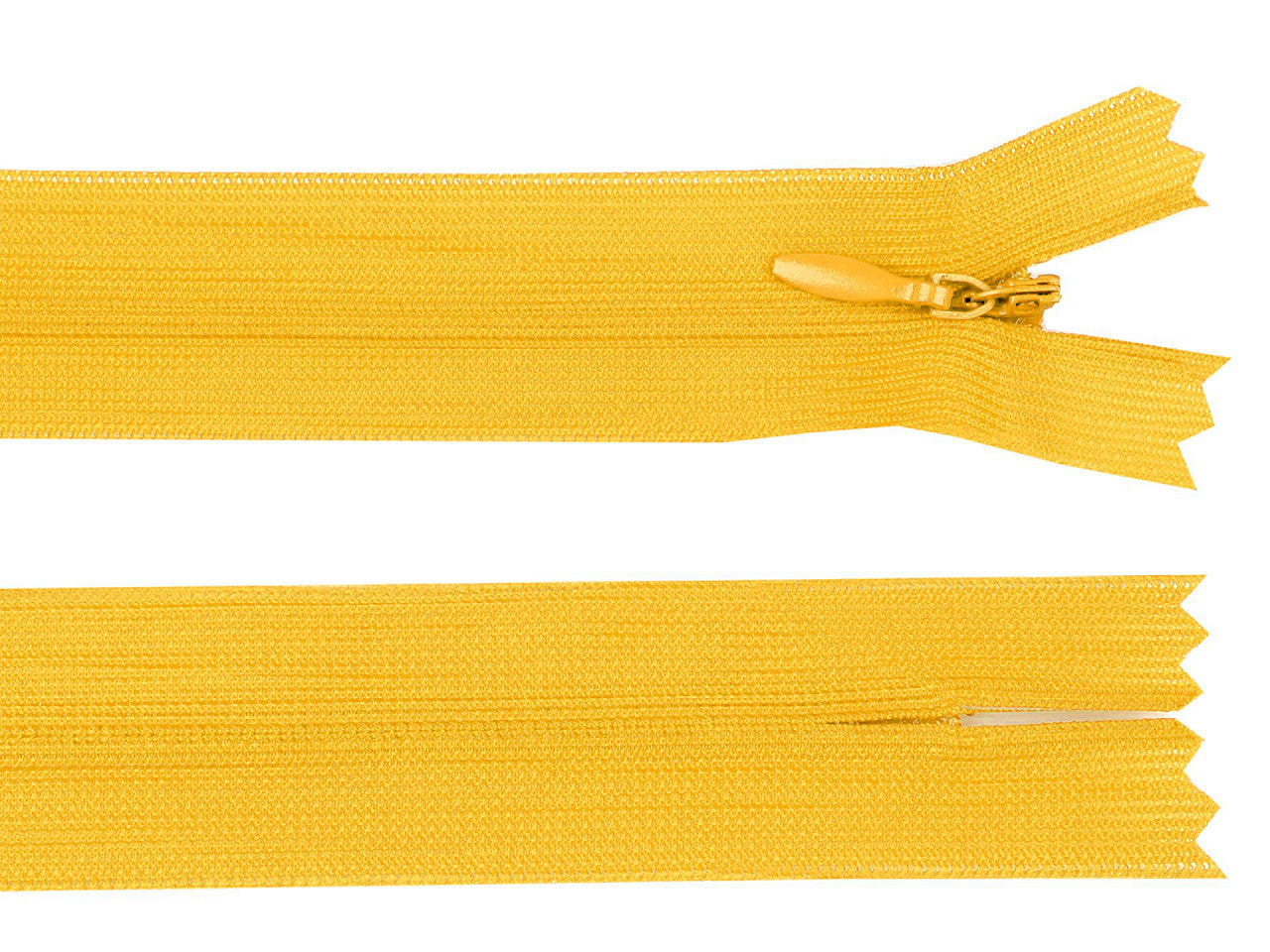 Fermeture à glissière invisible en nylon No 3, longueur 40 cm, Dederon