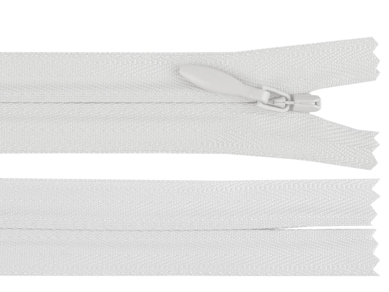 Fermeture à glissière YKK invisible en nylon, n3, longueur 60 cm
