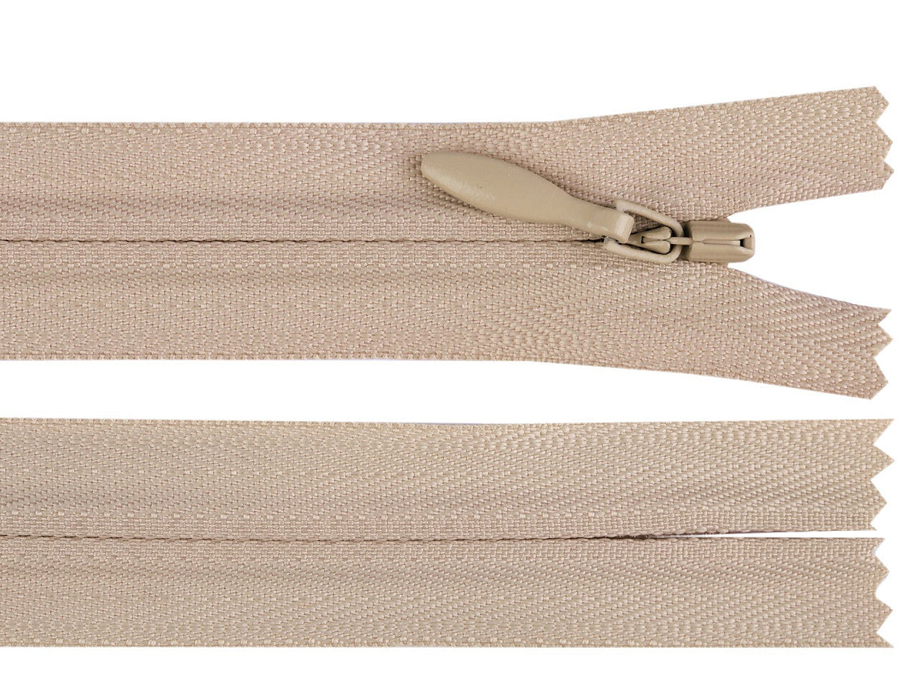 Fermeture à glissière YKK invisible en nylon, n3, longueur 60 cm