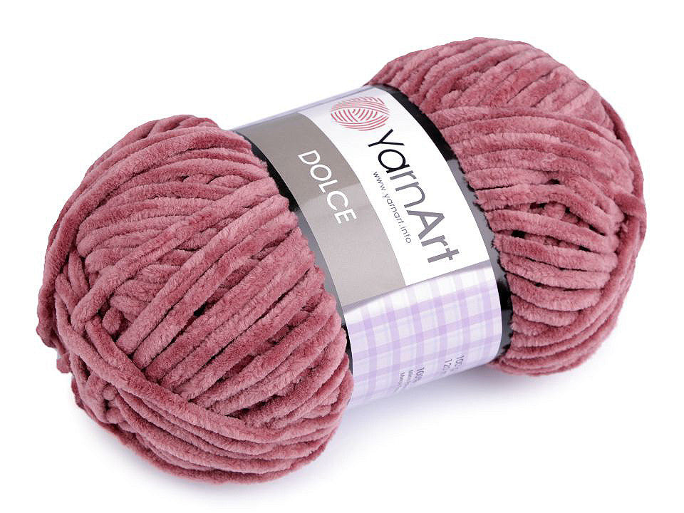 Fil à tricoter chenille YarnArt Dolce, 100 g