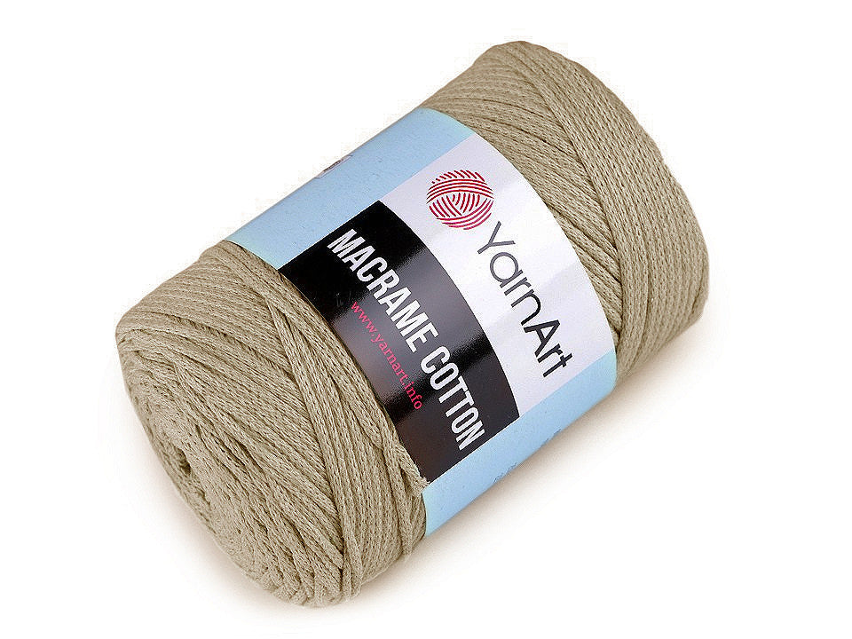 Fil à tricoter Macramé Coton, 250 g