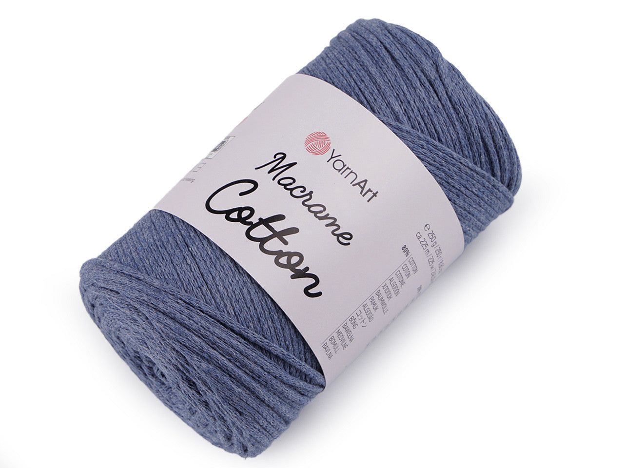 Fil à tricoter Macramé Coton, 250 g