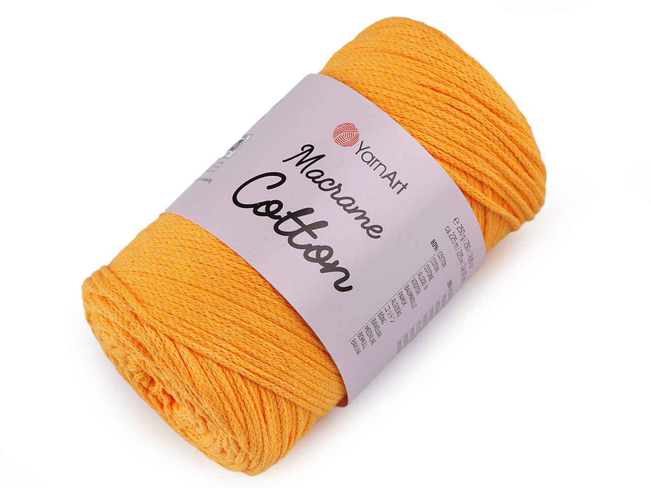 Fil à tricoter Macramé Coton, 250 g