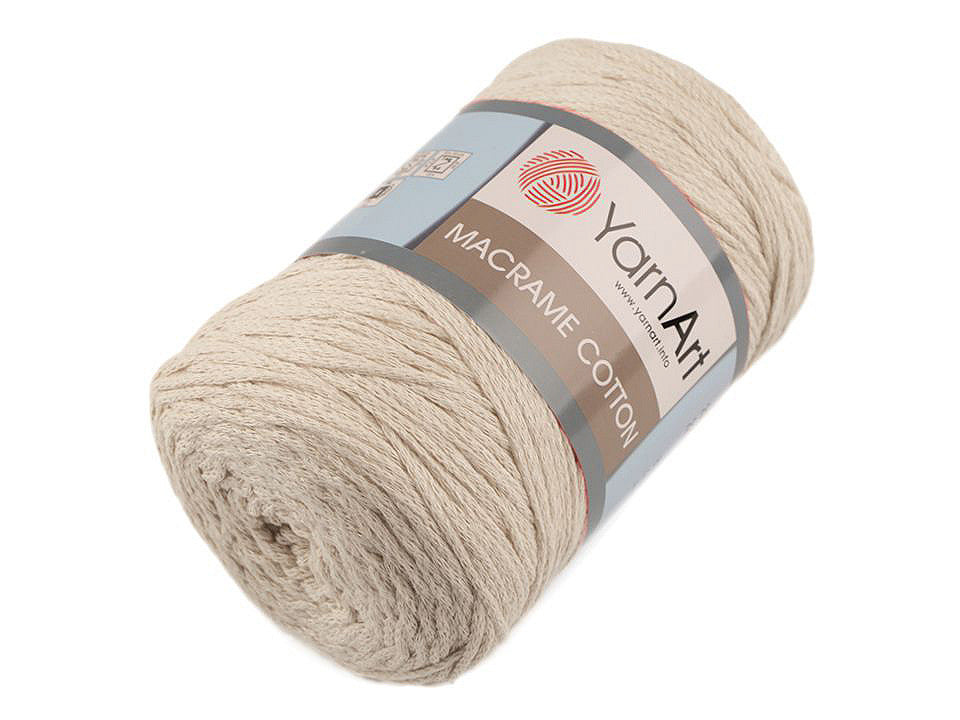Fil à tricoter Macramé Coton, 250 g
