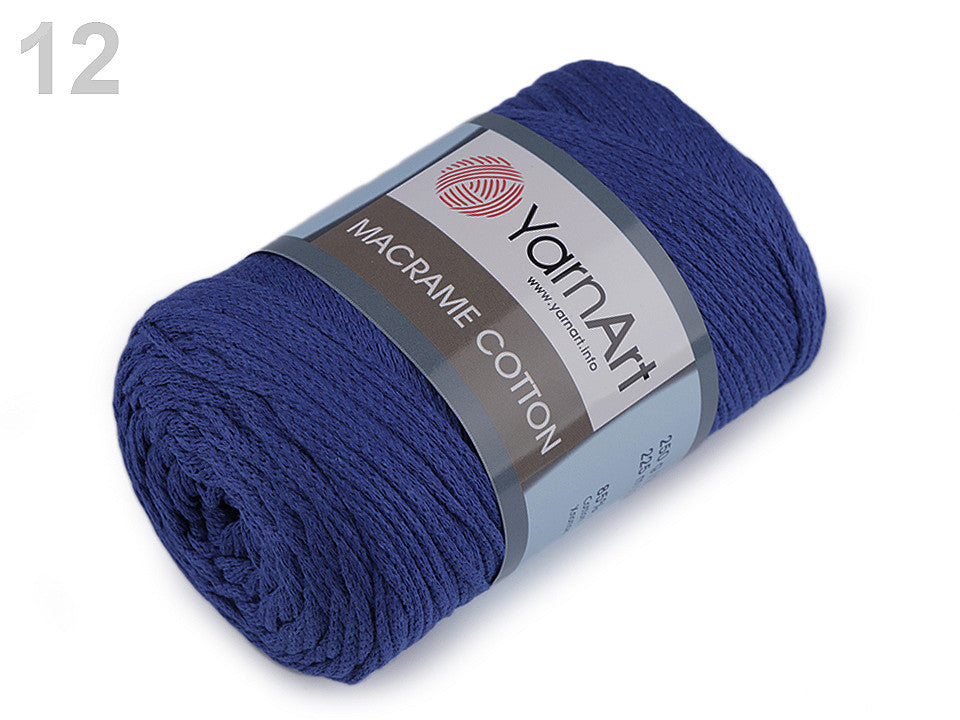 Fil à tricoter Macramé Coton, 250 g
